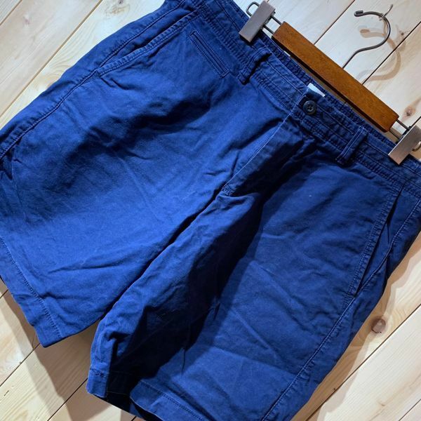 [KWT3409] GAP ハーフパンツ メンズ ネイビーブルー 34 コン