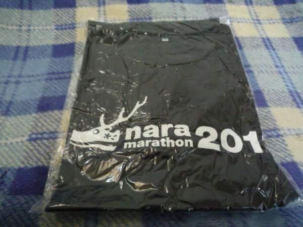 マラソン・Tシャツ（2012奈良マラソン・デザイン）半袖・Sサイズ