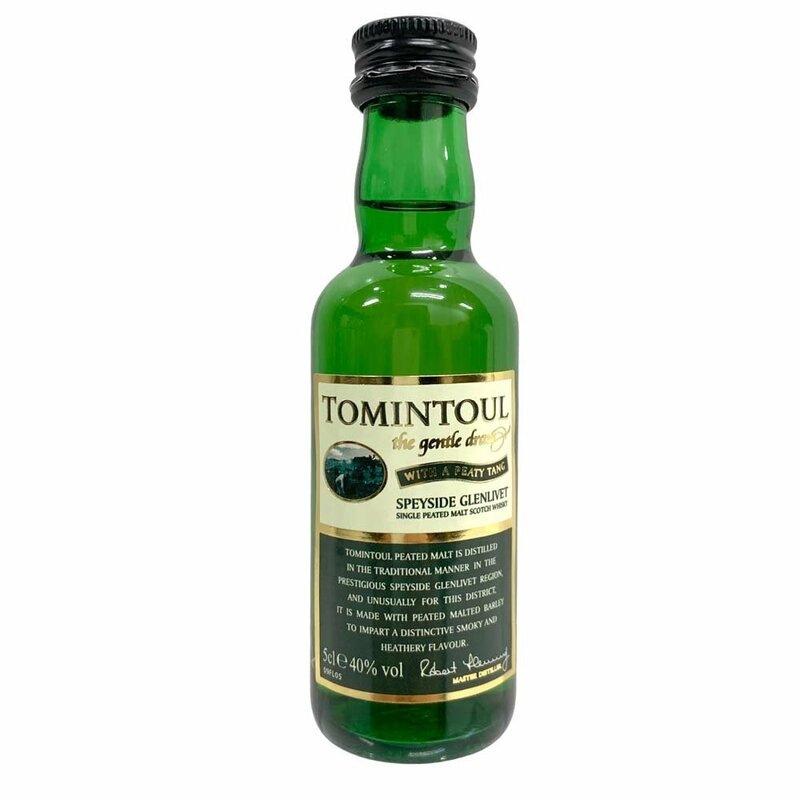 23-695 【未開栓】 トミントール ピューティータン 50ml ミニボトル スコッチ ウイスキー TOMINTOUL PEATY TANG SCOTCH WHISKY