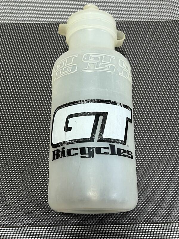 GT CYCLES WATER BOTTLE (clear)(original)(end of production) 1995 vintage rare