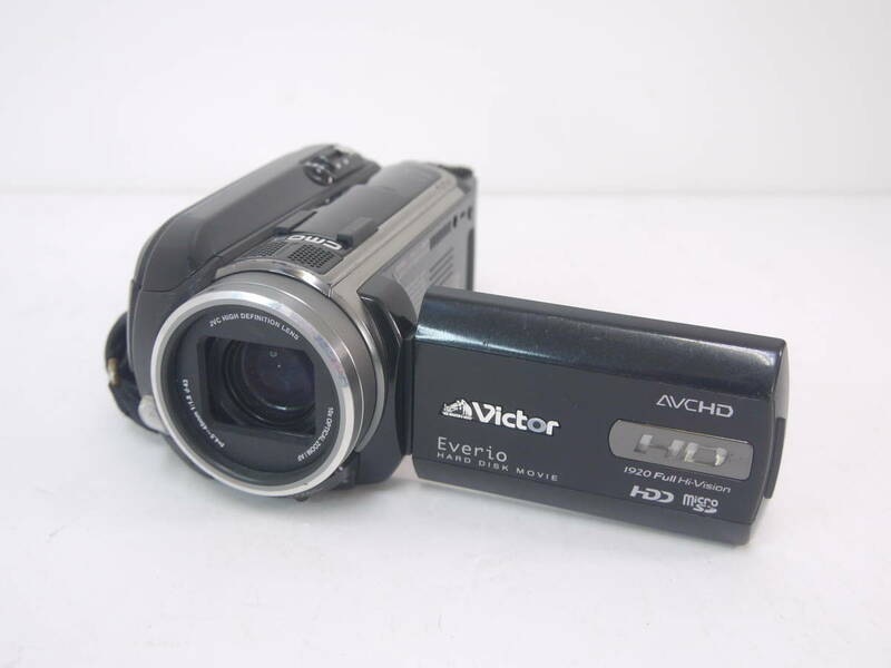 824 Victor Everio GZ-HD40 HD HARD DISK MOVIE ビクター エブリオ デジタルビデオカメラ バッテリー付