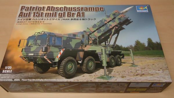 663 01088 1/35 ドイツ ペトリオットミサイル/MAN 100A1 トランペッター