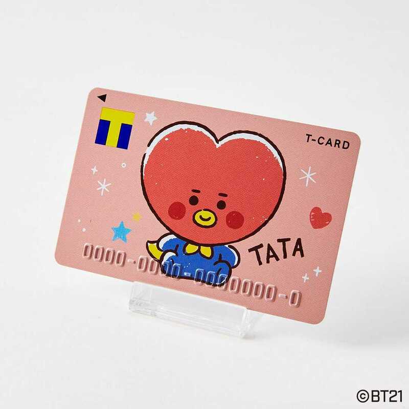 BTS 防弾少年団 BT21 LINEフレンズ Tカード TATA BABY ver テヒョン キムテヒョン V テテ