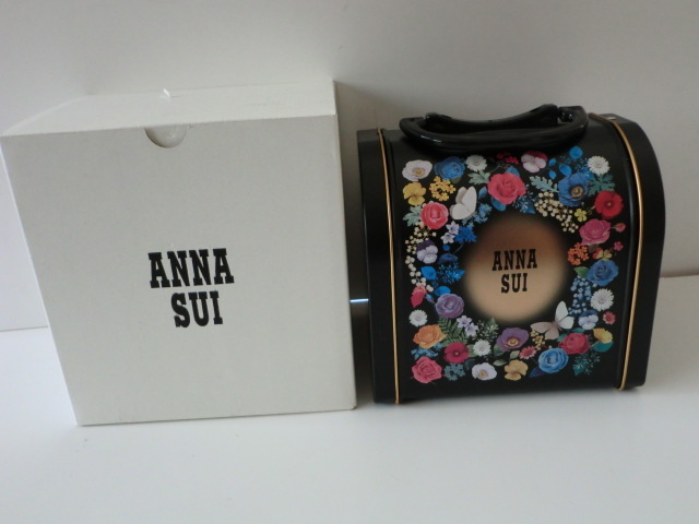★ANNA SUI「ANNA SUI（アナスイ） バニティBOX 缶ケース 持ち手付き」非売品