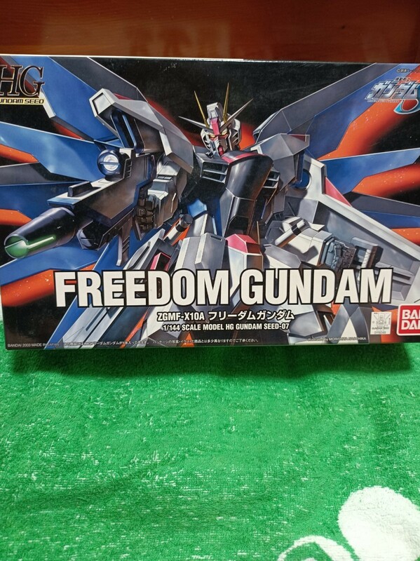 未組立 バンダイ ZGMF-X10A フリーダムガンダム （1/144スケール HG GUNDAM SEED 07 機動戦士ガンダムSEED 0119249）