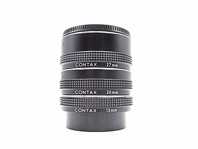 s115 CONTAX 13mm 20mm 27mm 中間リング EXTENSION USED 良品
