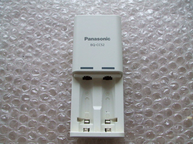 送料210円～ Panasonic BQ-CC52 充電器 中古品 ジャンク扱い