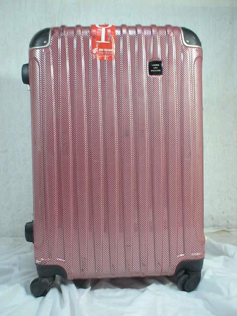 1706　LIBERA LIST PROCEED　赤シルバー　TSAロック付　スーツケース　キャリケース　旅行用　ビジネストラベルバック
