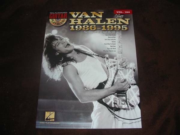 匿名送料無料 ヴァン・ヘイレン(Van Halen) 輸入ギター譜(CD,TAB付)-
