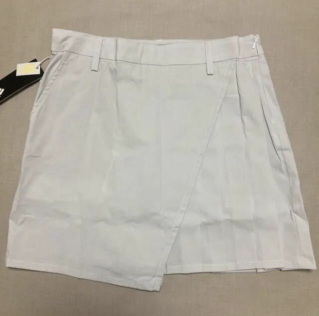 新品・未使用　adidas ゴルフ インナーパンツ付きスカート　◆ L ◆ 23128