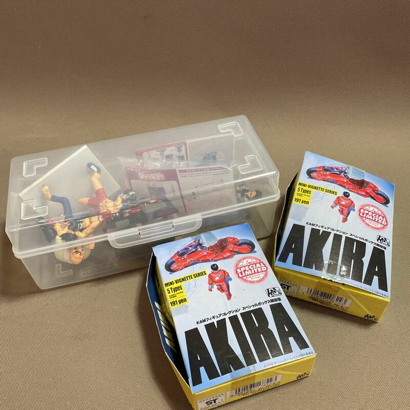 【ミニフィギュア】セット あしたのジョー ジョー＆飛雄馬 AKIRA まとめて おもちゃ