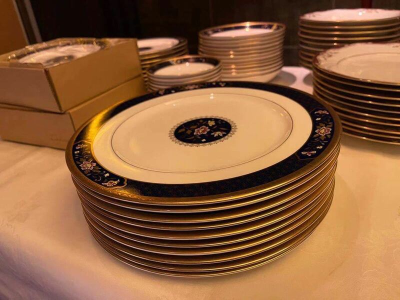 10枚セット　ニッコー　ファインボーンチャイナ 大皿　ディナープレート　直径27cm
