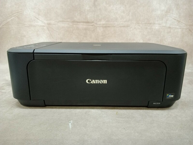 Canon PIXUS ピクサス インクジェットプリンター キャノン 複合機 ブラック 中古品 通電のみ確認 k10393 直接引き取り可能