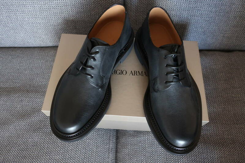 ジョルジオ アルマーニ(Giorgio Armani) イタリア製・新品・未使用・革靴・UK7・US8