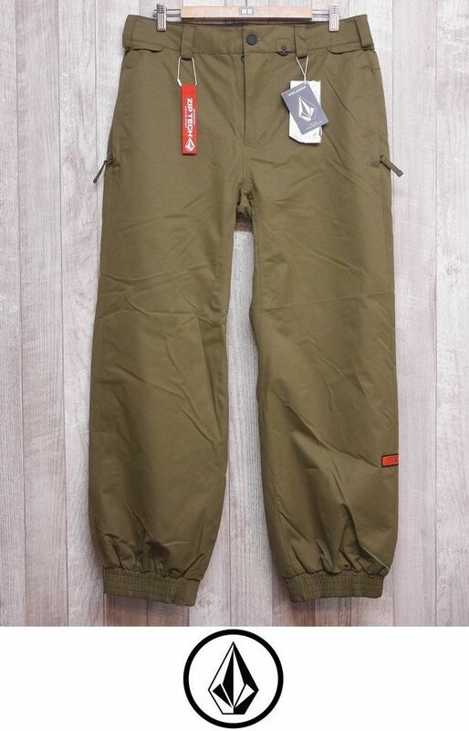 【新品:SALE】23 VOLCOM ARTHUR PANT - DARK TEAK - L 正規品 パンツ スノーボード ウェア