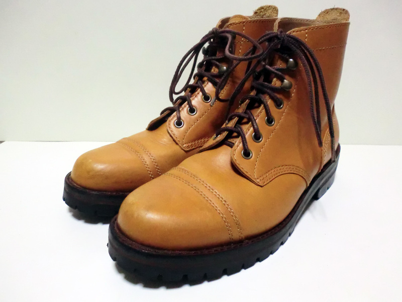 ♪着用少 THE SHOP TK MIXPICE LEATHER BOOTS ザ・ショップ ティーケーミックスパイス レザーブーツ SIZE 60（26.0cm）