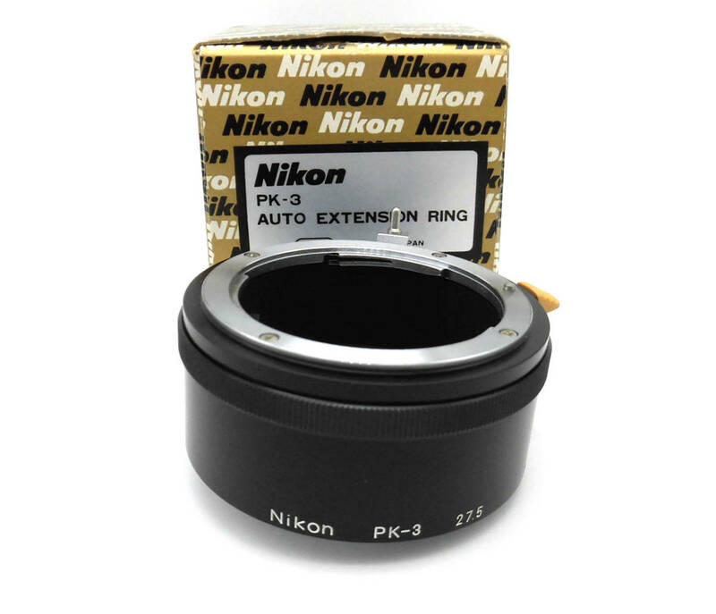 Ψ極美品 Nikon AUTO EXTENSION RING PK-3 ニコンオート接写リング