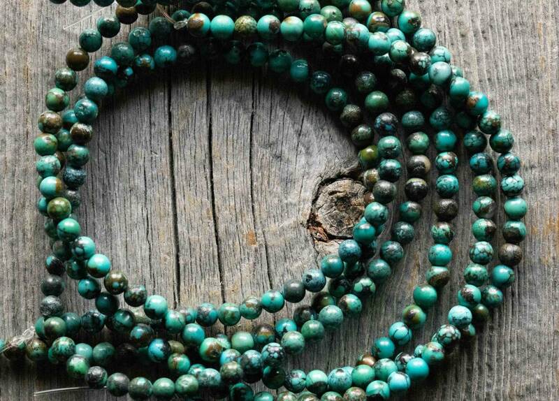 ＊Tibet turquoise Round type