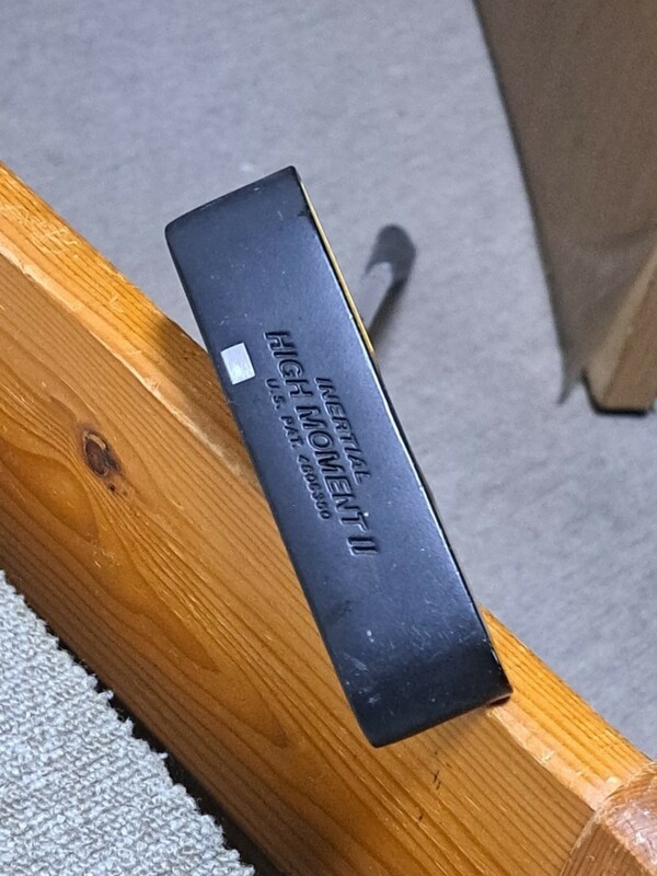 ヴィンテージ スロット ライン パター HIGH-MOMENT IIHMI II 長さ　34.8インチ 重さ　515㌘シャフト　純正スチール 良品