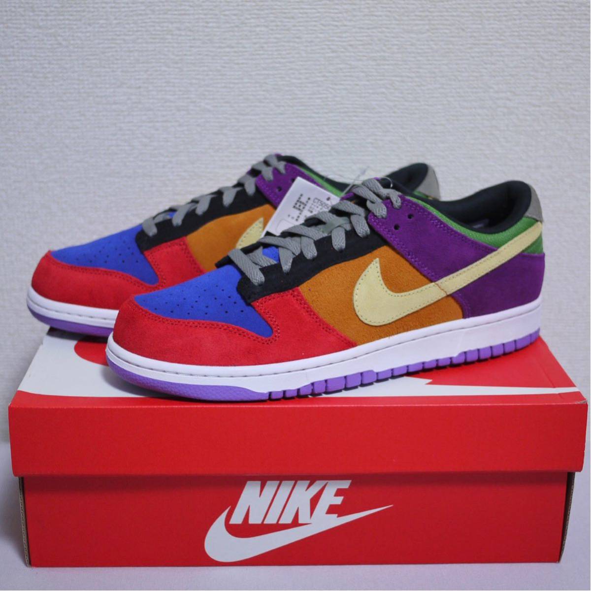 新品 国内正規品 2019 NIKE DUNK LOW SP US9.5 27.5cm ナイキ ダンク ロー VIOTECH バイオテック クレイジー VIOTEC CT5050-500
