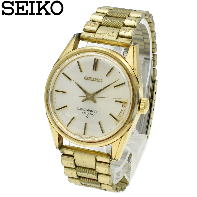 SEIKO セイコー ロードマーベル 36000 5740-8000 手巻 メンズ時計 ゴールド