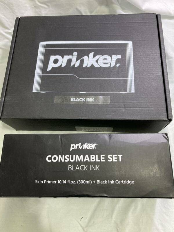 ★Prinker S 'BLACK INK 'CONSUMABLE SET