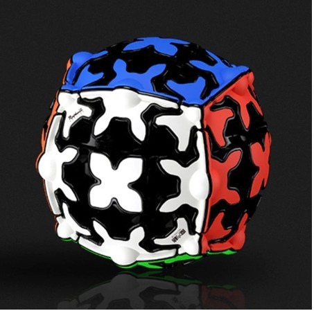 Qiyiギア3 × 3 pyraminxマジックスピードキューブ プロフィジェットおもちゃqiyiギアボール立方qiyi carzyギアシリンダー