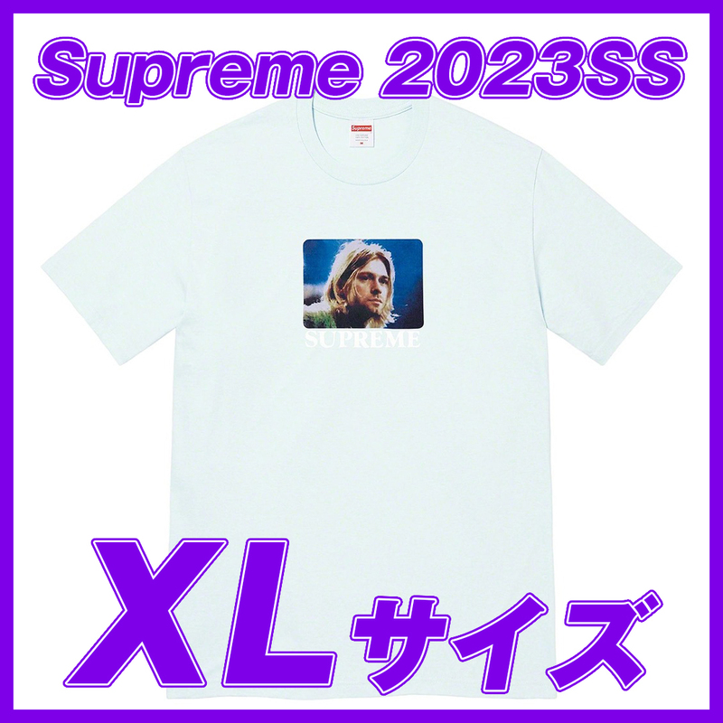 1863　Supreme Kurt Cobain Tee(Pale Blue)XL / シュプリーム カートコバーン　Tee　ペールブルーⅩLサイズ 2023SS