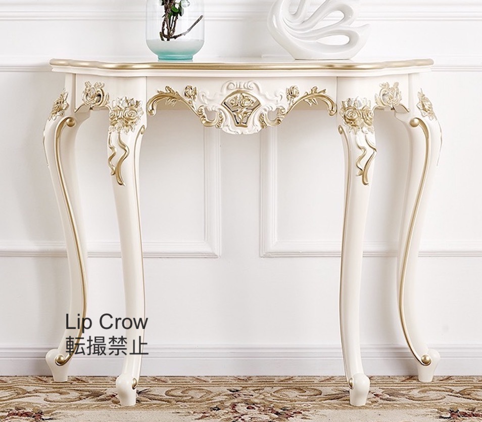 新作 コンソールテーブル サイドテーブル 植木鉢置き 花台 電話台玄関テーブル アンティーク デザイン 幅90cm