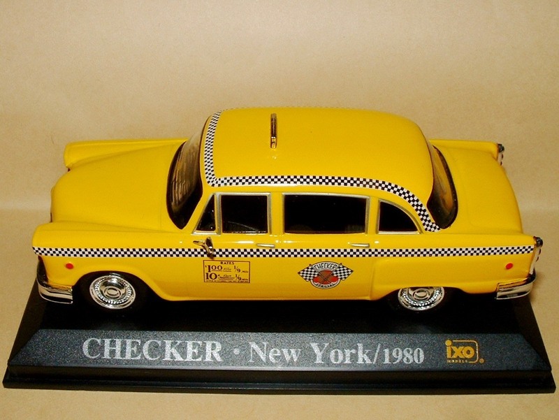 ■即決 1/43 デアゴスティーニ世界のタクシーコレクション【CHECKER・New York/1980】