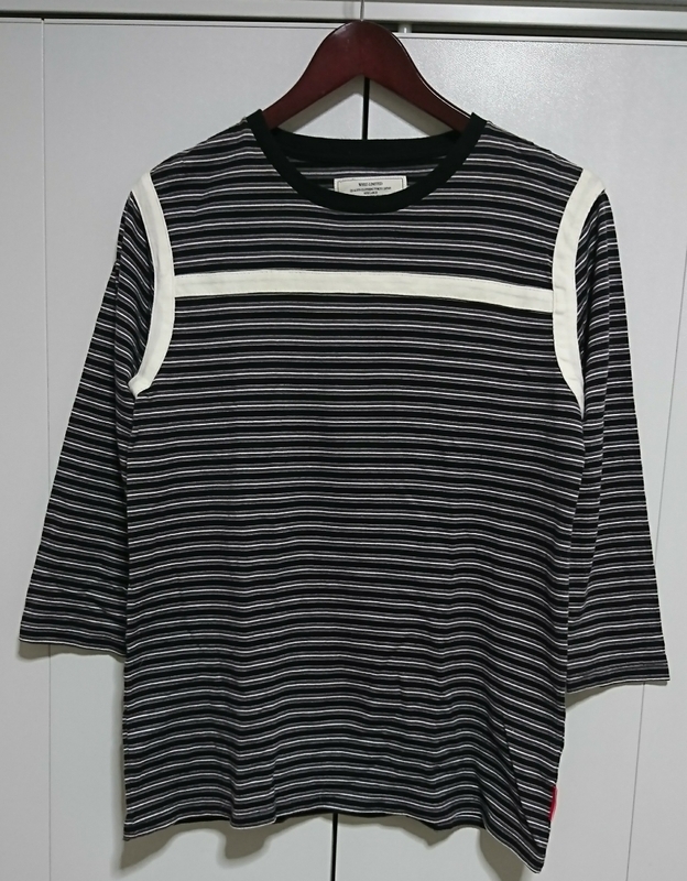 WHIZ LIMITED 08AW NARROW 7/S 七分袖 ボーダー カットソー Tシャツ ウィズ
