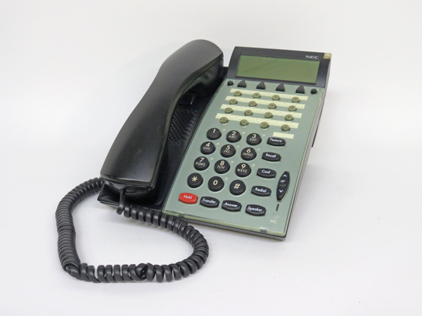 ■Dterm75 16ボタン英語標準電話機【DTP-16D-1D(BKE)】■0304 ビジネスフォン