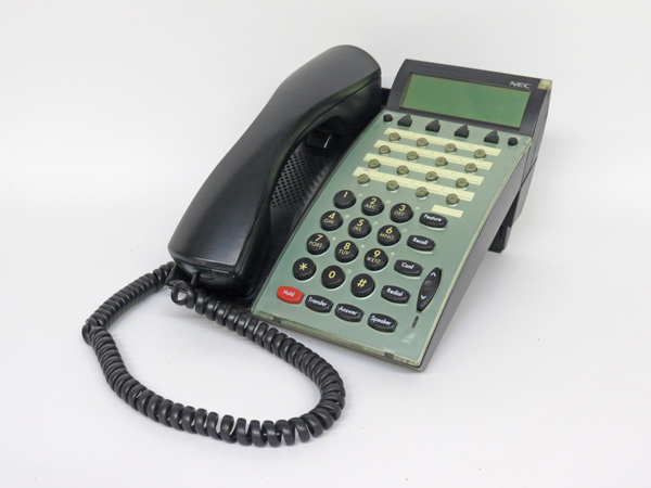 ■Dterm75 16ボタン英語標準電話機【DTP-16D-1D(BKE)】■0305 ビジネスフォン