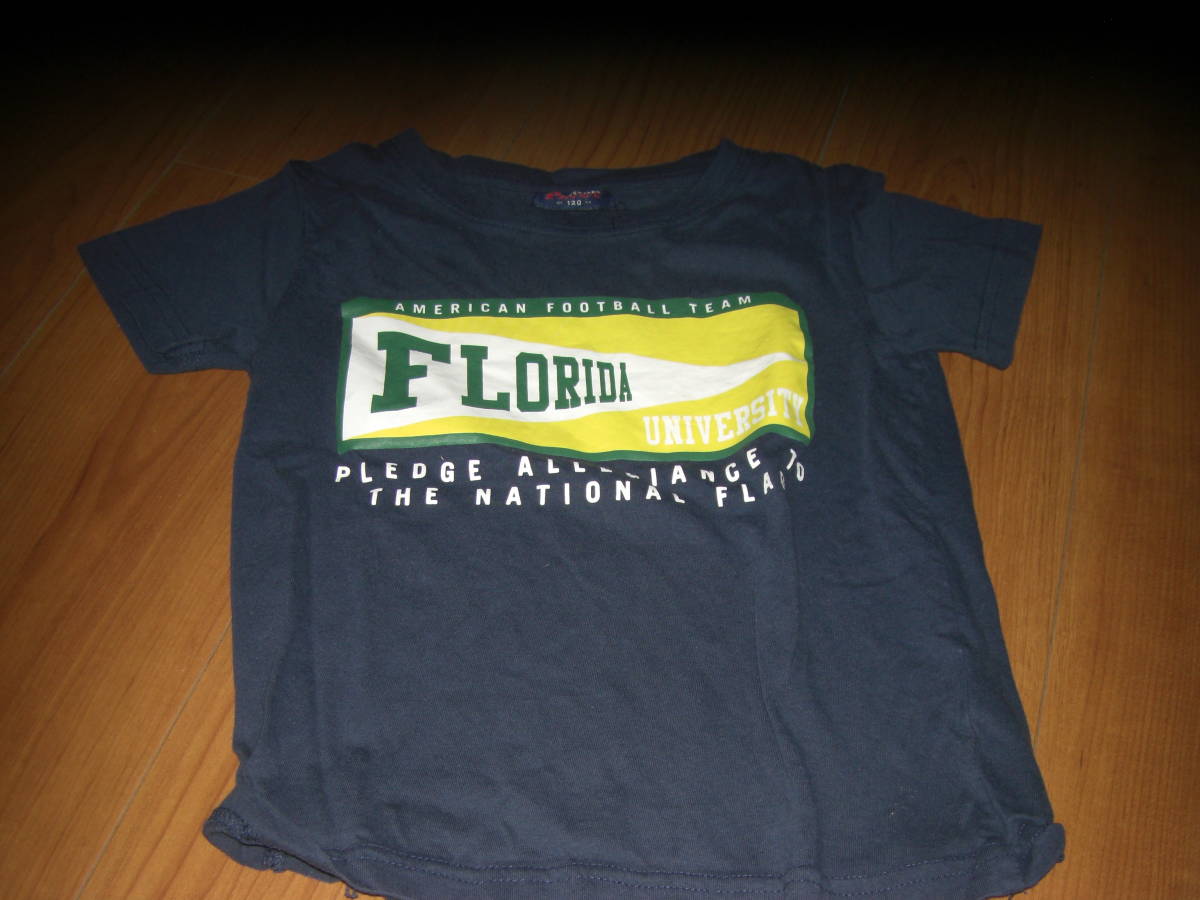 PAVOT120紺色Tシャツ