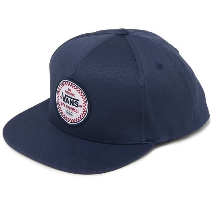 Vans Checker 66 110 Snapback Ha Cap Dress Blue キャップ