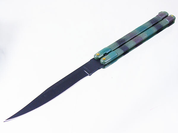 バタフライ ナイフ butterfly knife　7113　131g 同梱ok