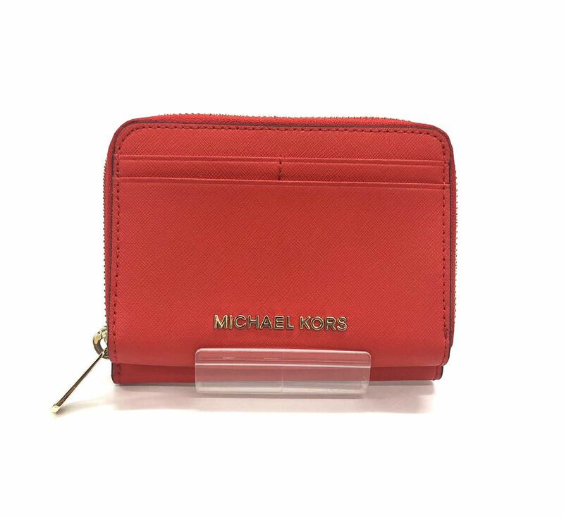 MICHAEL KORS マイケルコース 二つ折り財布 FC2322 レディース レッド 35T9GTV25L 小銭入れ カード入れ