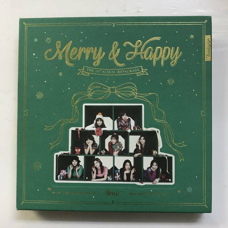 【CD】TWICE / Merry&Happy THE 1ST ALBUM 韓国版 ファーストアルバム リパッケージ @SO-64