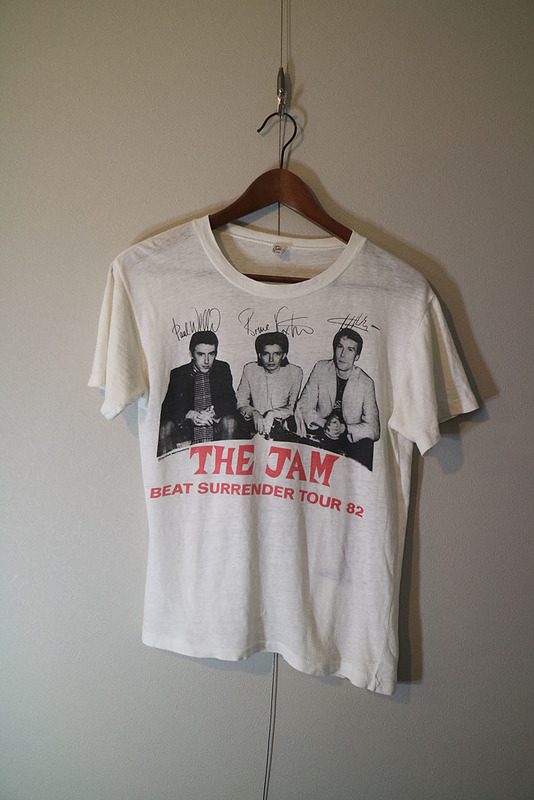 80's THE JAM "Beat Surrender Tour 82 " Tee バンドT/Tシャツ/半袖/ホワイト/M