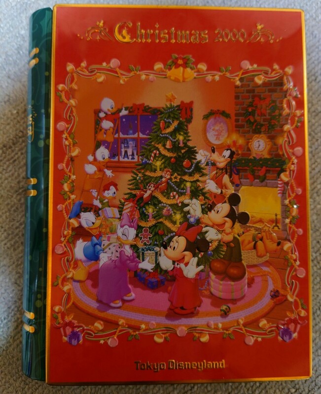 東京ディズニーランド　クリスマスブック缶　2000