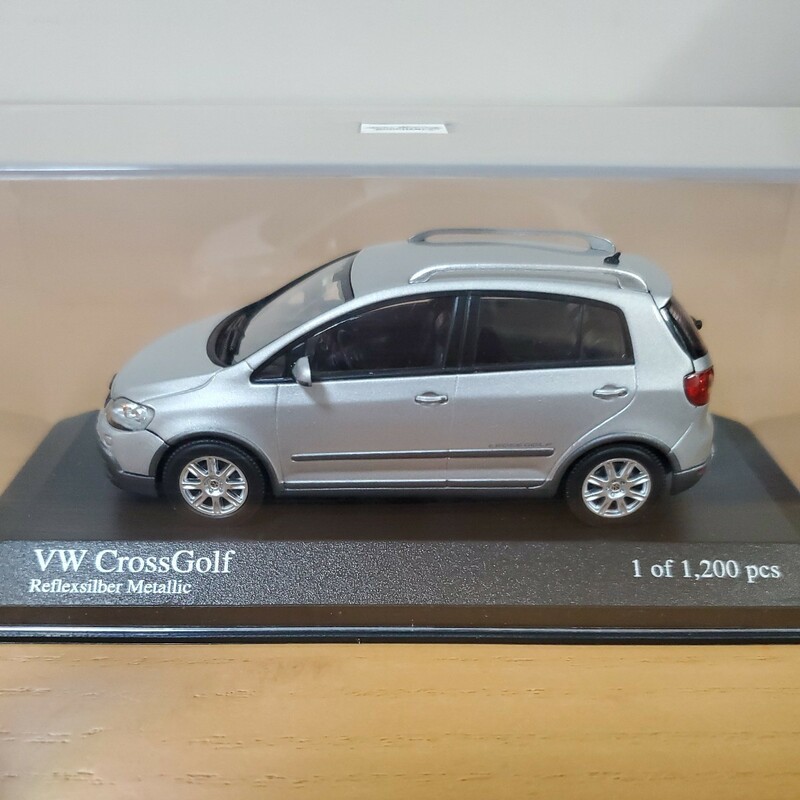 1/43 ミニチャンプス MINICHAMPS ミニカー/VW Cross Golf 2006 Reflexsiber Metallic/フォルクスワーゲン クロスゴルフ シルバー