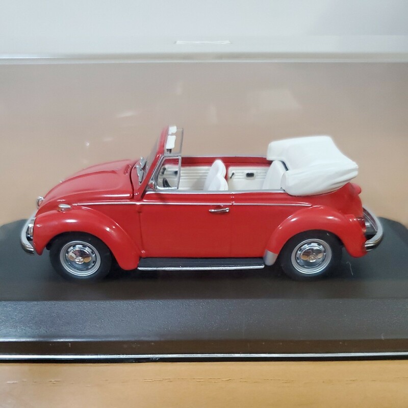 1/43 ミニチャンプス MINICHAMPS ミニカー/Volkswagen Beetle 1302 Cabriolet 1970-72 red/フォルクスワーゲン ビートル カブリオレ レッド