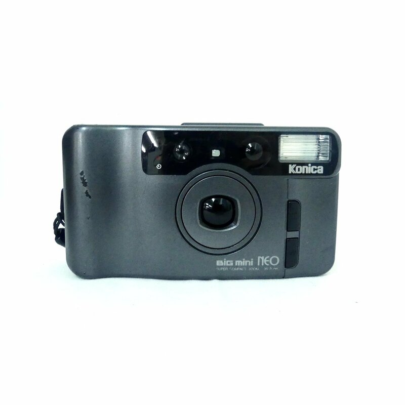 Konica コニカ BIG MINI NEO ビッグミニネオ 35-70mm フィルムカメラ コンパクトカメラ 通電OK USED /2303C