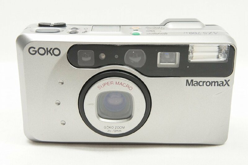 【アルプスカメラ】GOKO ゴコー Macromax AZS 700AF 35mmコンパクトフィルムカメラ 230313j