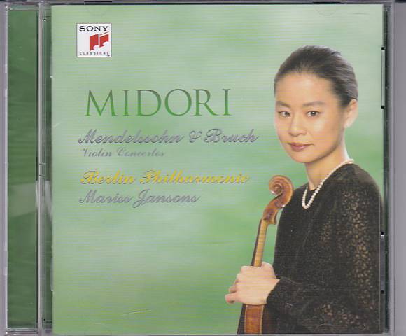 ★CD メンデルスゾーン:ヴァイオリン協奏曲/ブルッフ:ヴァイオリン協奏曲 第1番 *五嶋みどり(Midori).ヤンソンス/Hybrid SACD仕様