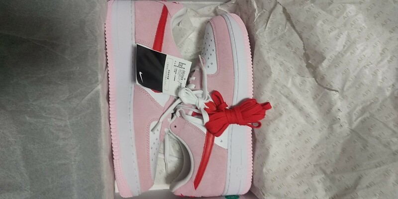 新品未使用 NIKE air force 1 valentine day 28cm