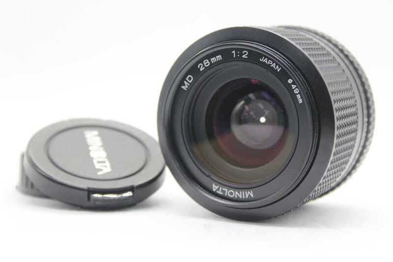 【返品保証】 ミノルタ Minolta New MD 28mm F2 レンズ C3267