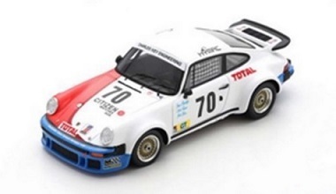 Spark 1/43 Porsche 934 Turbo Beurlys Le Mans'76 #70 Nick Faure - Jean Beurlys - John Goss
