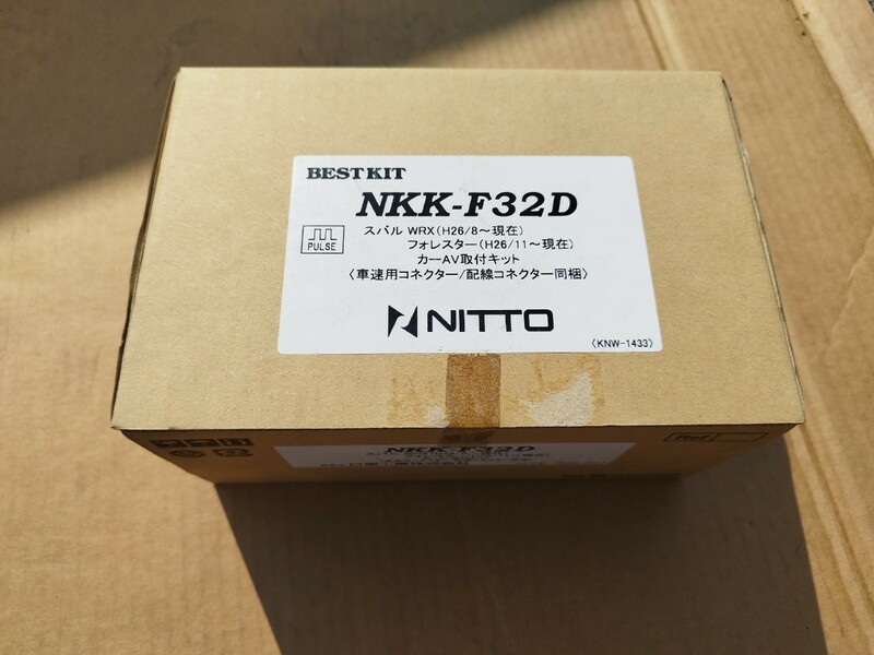 【即決】☆NITTO☆NKK-F32D☆ナビ取付キット☆WRX☆フォレスター☆