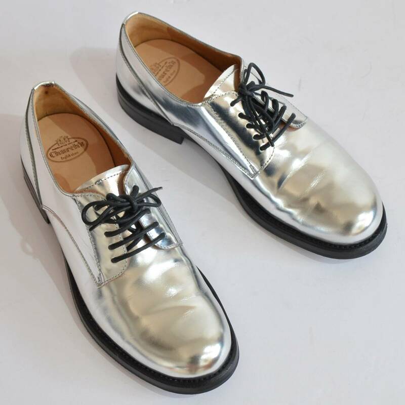 Church's チャーチ MIRROR CALF レースアップ シューズ Y-21434B